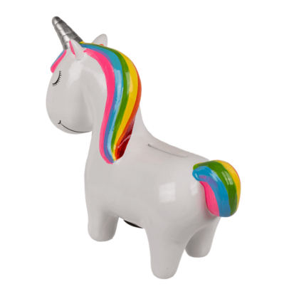 Κουμπαράς unicorn σε 2 χρώματα.